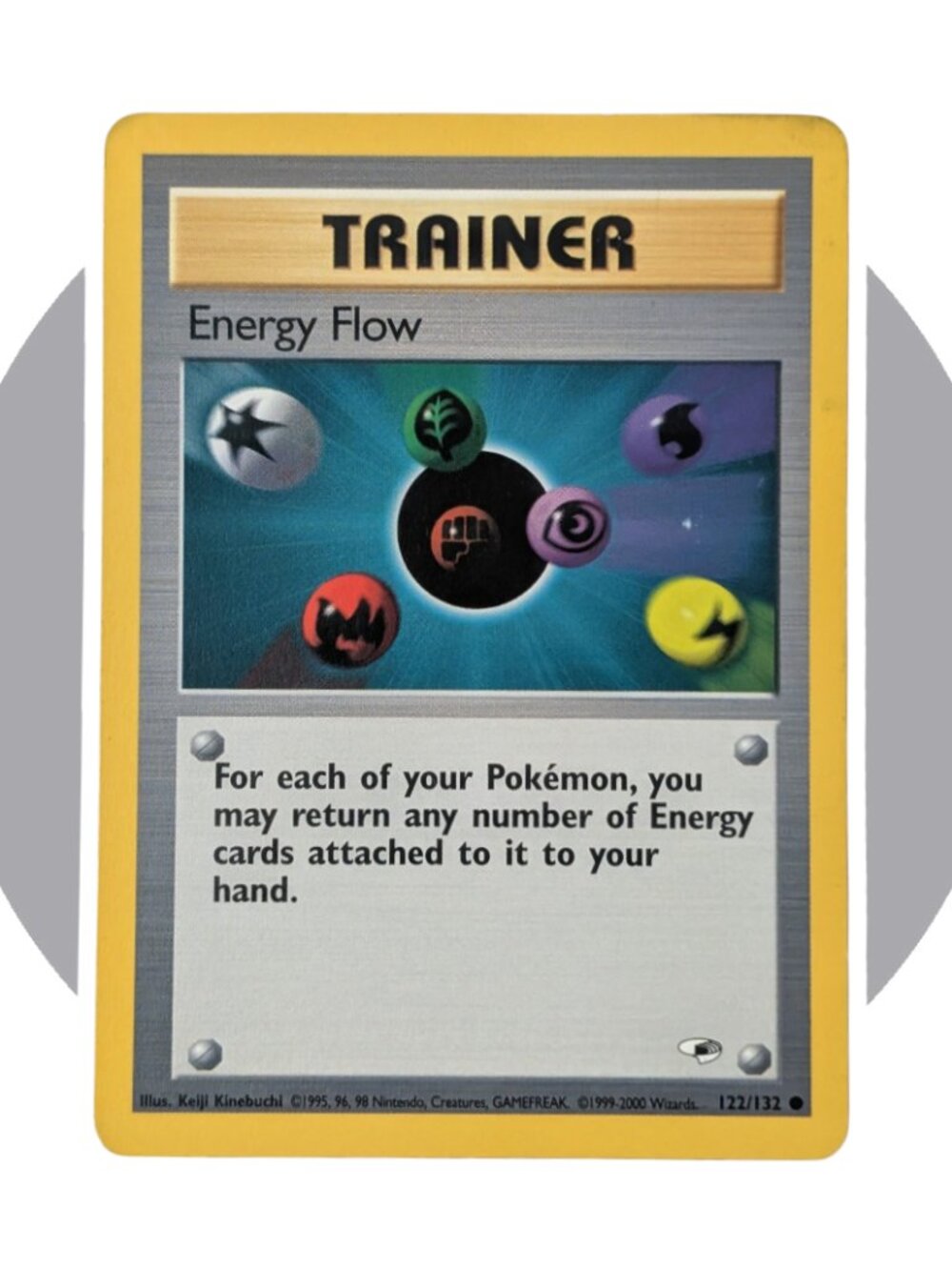 Gym Heroes Pokemon Card (Y03): Energy Flow 122/132